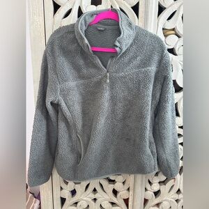 Eddie Bauer Green Fleece Jacket